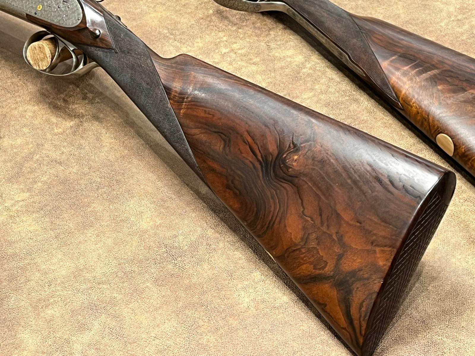 Paire Forgeron Juxtaposé platines cal 12