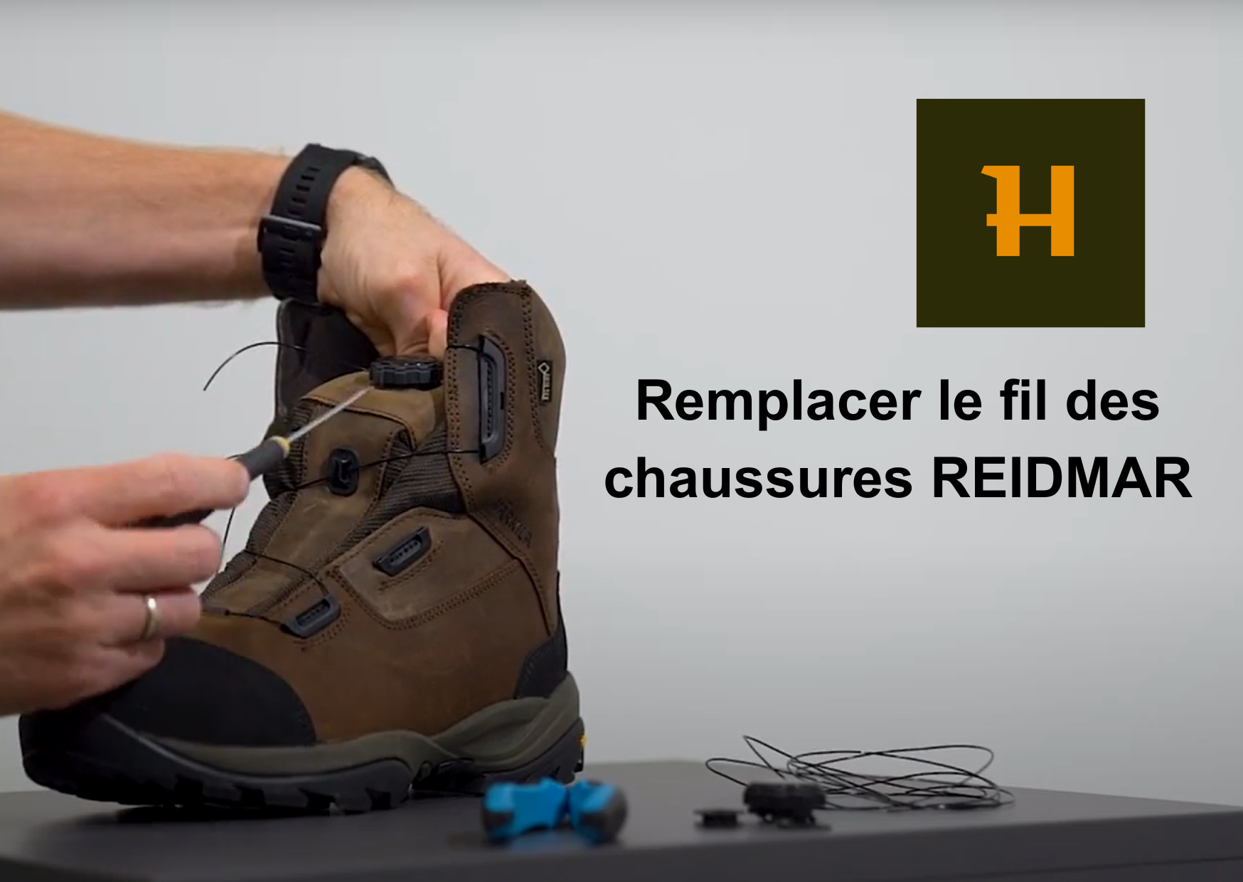 HARKILA: Remplacer le fil des chaussures REIDMAR