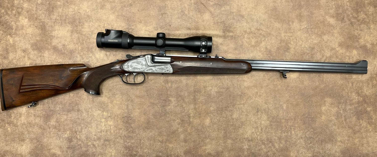 Heinrich Munch Bergstutzen cal. 9.3x74R+5.6x50RMag - 9167