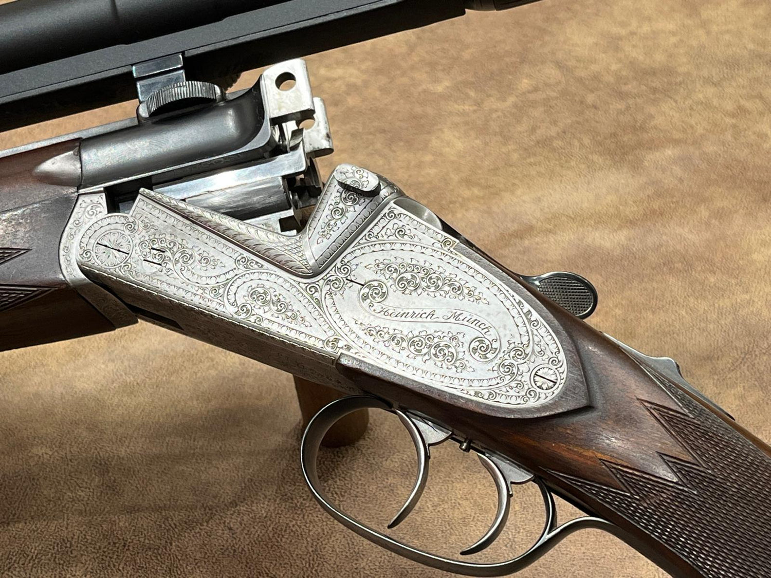 Heinrich Munch Bergstutzen cal. 9.3x74R+5.6x50RMag - 9167