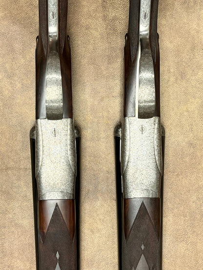 Paire Forgeron Juxtaposé platines cal 12