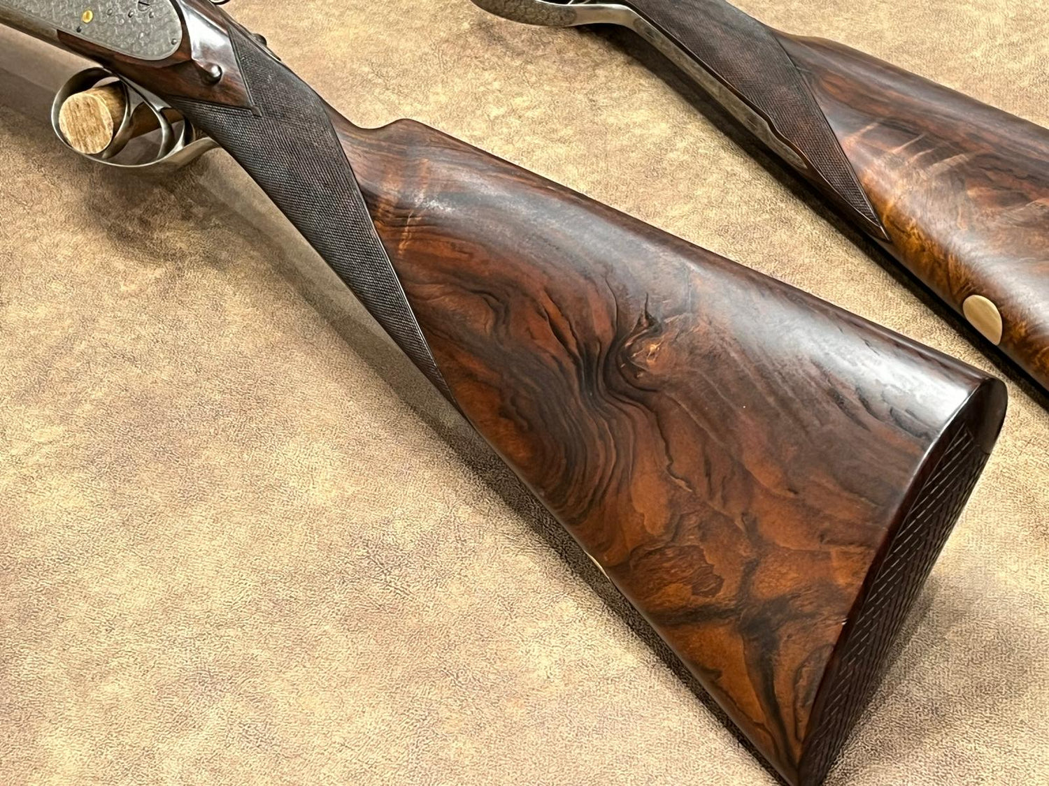 Paire Forgeron Juxtaposé platines cal 12